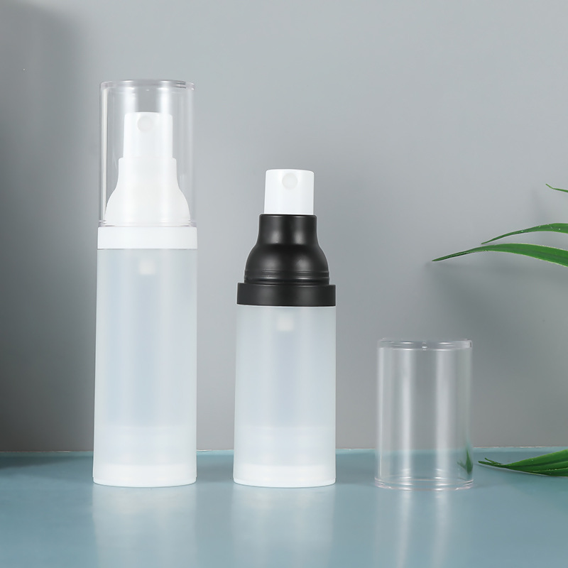 1530ml frosted airless bottle pressing bottle  2.jpg